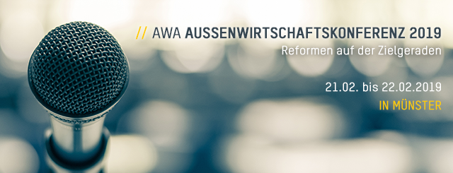 Leitbild zur AWA-Außenwirtschaftskonferenz 2019