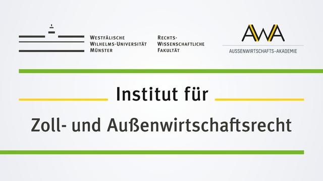 Logo des Institus für Zoll- und Außenwirtschaftsrecht
