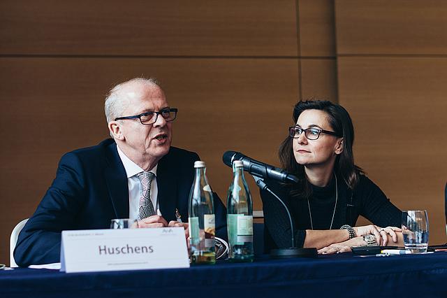 Ferdinand Huschens und Dr. Nathalie Harksen