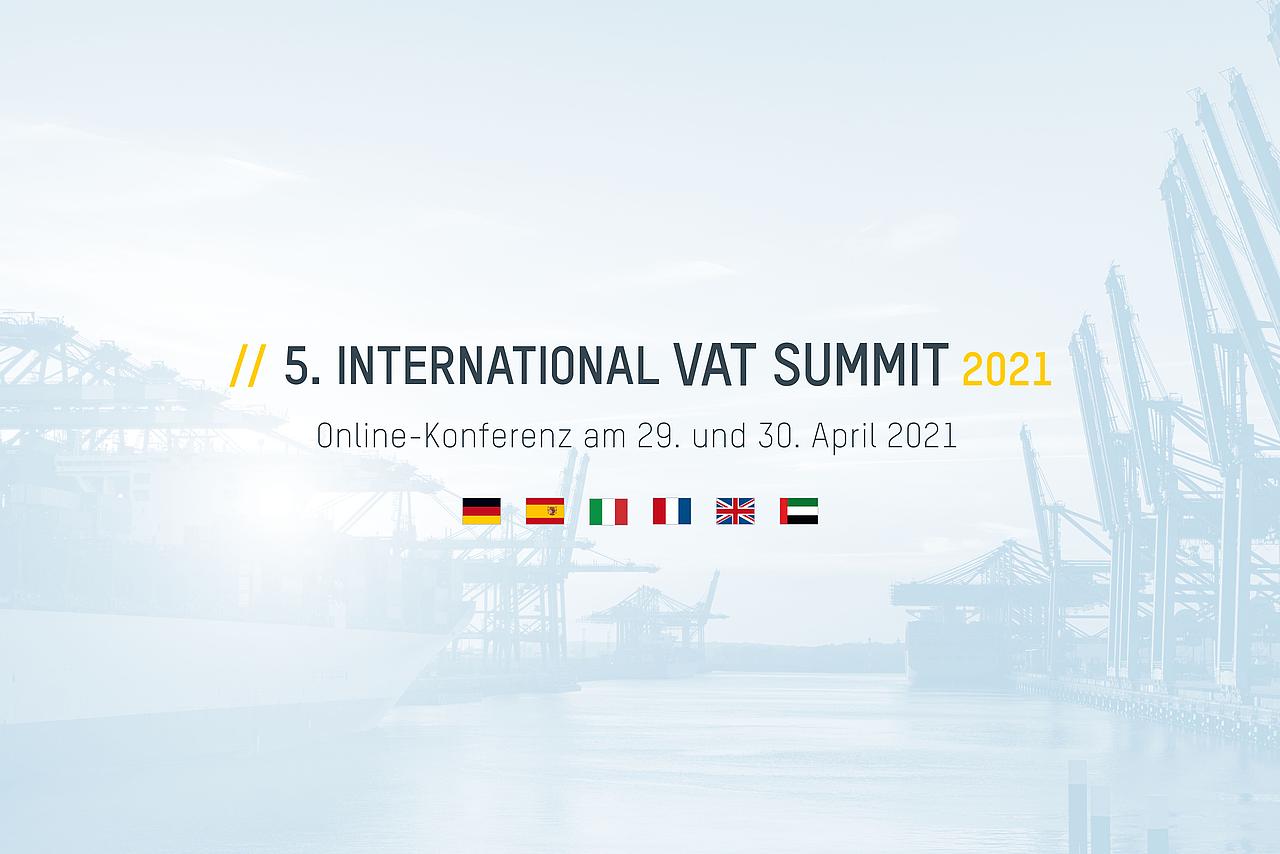 Logo des International VAT Summits 2021