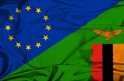 Kombinierte Flagge EU/Simbabwe