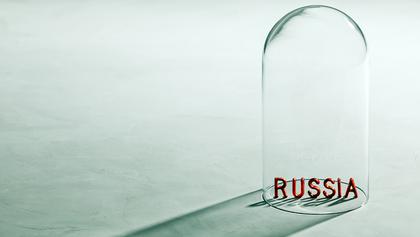 Russland unter einer Glaskuppel
